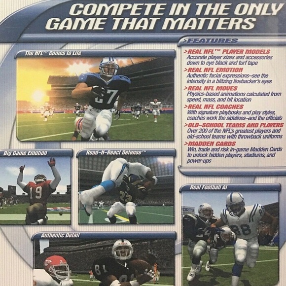 Madden 2001 Sony Playstation 2 PS2 Video Game NFL Football CIB TESTED COMPLETE - Picture 4 of 12